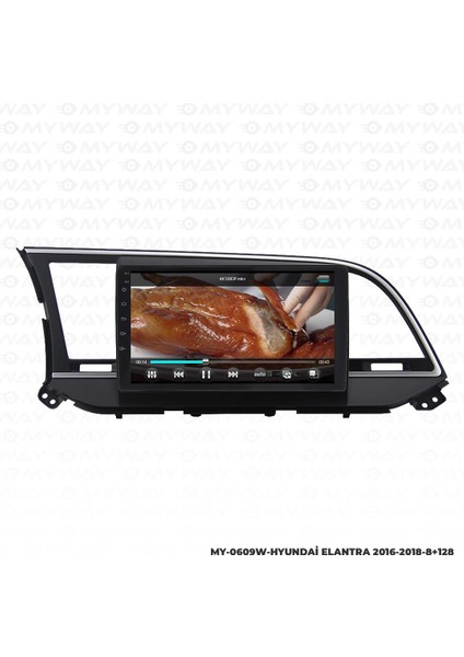 Hyundai Elantra Android 12 Multimedya Carplay 4gb RAM+64GB HDD 2016-2018 Navigasyon Ekran