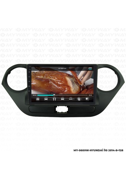 Hyundai I10 Android 12 Multimedya Carplay 4gb RAM+64GB HDD 2020-2021 Navigasyon Ekran