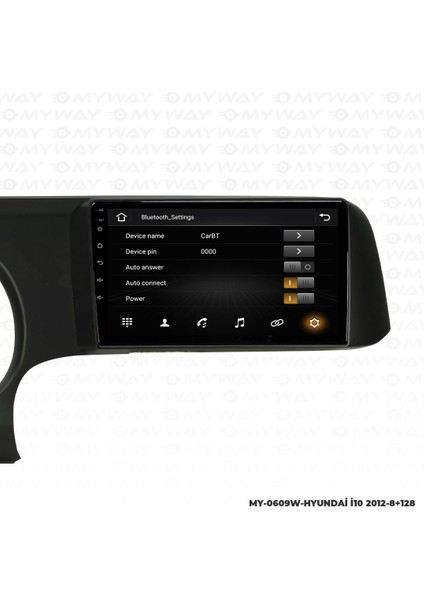 Hyundai Elantra Android 12 Multimedya Carplay 4gb RAM+64GB HDD 2014-2017 Navigasyon Ekran modelleri
