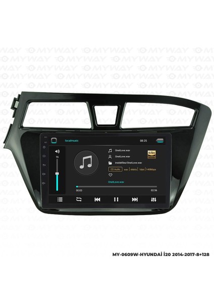 Hyundai I20 Android 12 Multimedya Carplay 4gb RAM+64GB HDD 2014-2017 Navigasyon Ekran
