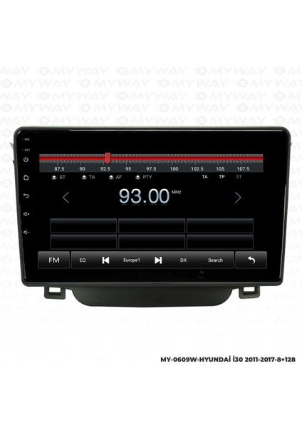 Hyundai I30 Android 12 Multimedya Carplay 4gb RAM+64GB HDD 2011-2017 Navigasyon Ekran fırsatları