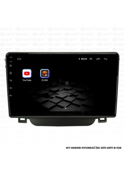 Hyundai I30 Android 12 Multimedya Carplay 4gb RAM+64GB HDD 2011-2017 Navigasyon Ekran indirimleri