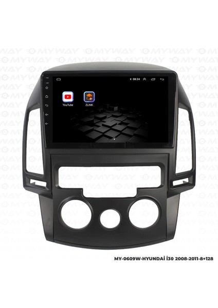 Audi A3 Android 12 Multimedya Carplay 4gb RAM+64GB HDD 2008-2011 Navigasyon Ekran
