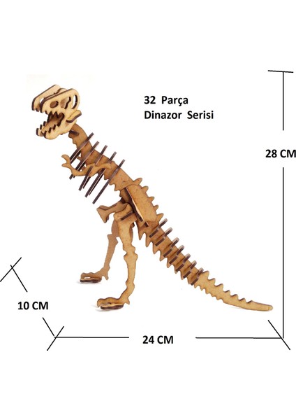 3 'lü Ahşap 3D Maket ,ahşap 3D Puzzle Seti 3st-1
