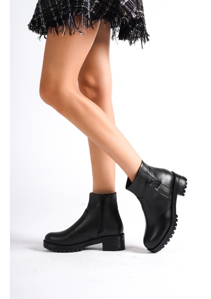 Deri Kadın Günlük Bot Bootie KCM-0027 fırsatları