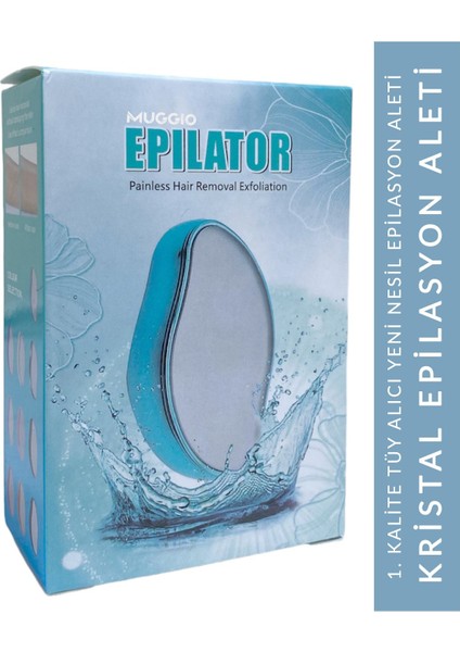 Crystal Eraser Ağrısız Tüy Dökücü Epilasyon Aleti
