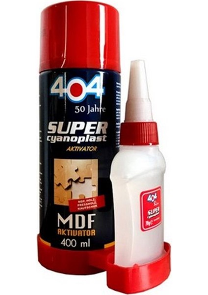 Süper Hızlı Yapıştırıcı Mdf Kit 400ML