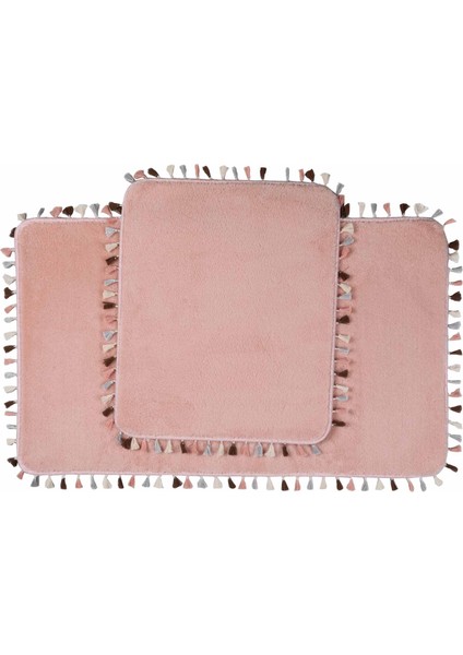 Modern Dekoratif Multi Saçaklı Klozet Takımı 60X100 modelleri