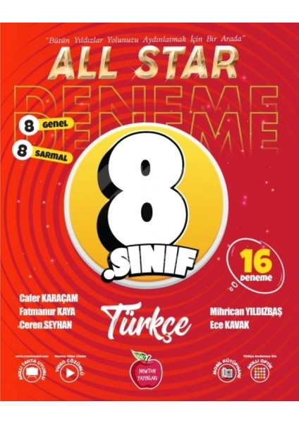 8. Sınıf All Star Branş Deneme Türkçe