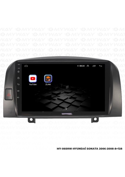 Hyundai Sonata Android 12 Multimedya Carplay 4gb RAM+64GB HDD 2006-2008 Navigasyon Ekran indirimleri