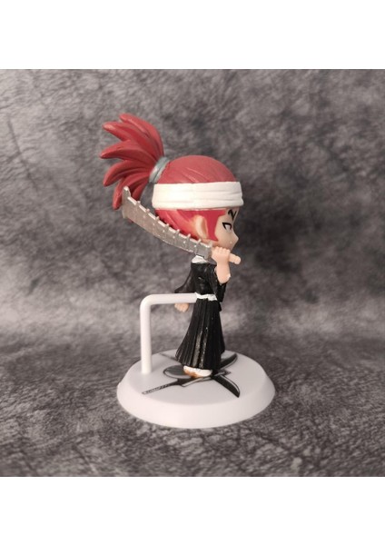 HD Marketim Anime Bleach Renji Abarai 9 cm Karakter Figür Oyuncak Biblo