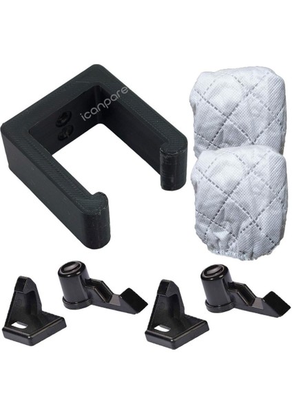 Fantom Uyumlu DC500 Carbon Süpürge Askı Aparatı Tırnak Kilidi Karşılığı Torbası