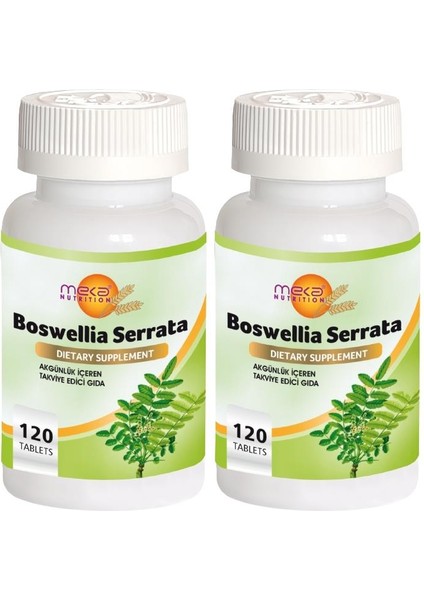 Akgünlük 2 x 120 Tablet Boswellia Serrata 740 mg