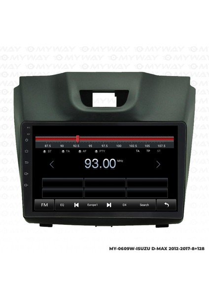 Isuzu D-Max Android 12 Multimedya Carplay 4gb RAM+64GB HDD Navigasyon Ekran fırsatları