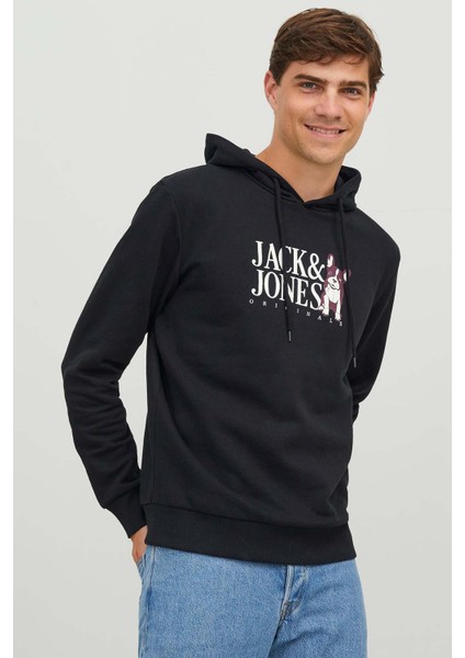 Jorbeware Sweat Hood Fst Erkek Siyah Sweatshirt 12244219-Black