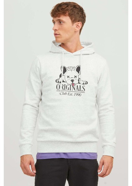 Jorbeware Sweat Hood Fst Erkek Gri Sweatshirt 12244219-Grey