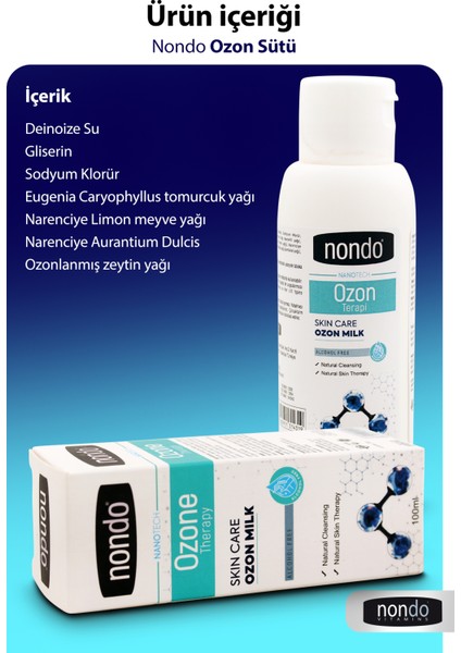 Ozon Cilt Bakım Sütü 100 ml