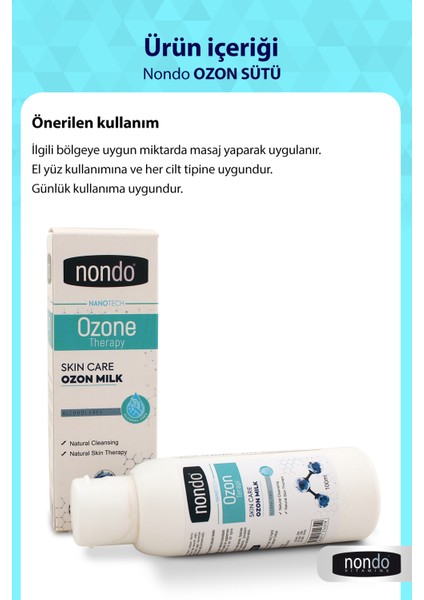 Ozon Cilt Bakım Sütü 100 ml