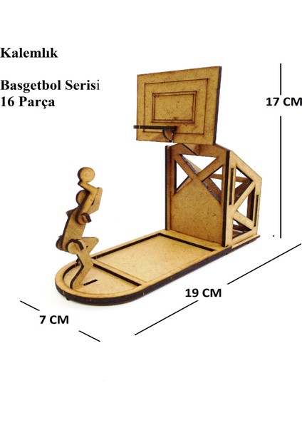 3 'lü Ahşap 3D Maket ,ahşap 3D Puzzle Seti 3st-4