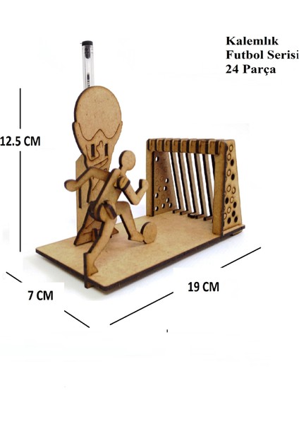 3 'lü Ahşap 3D Maket ,ahşap 3D Puzzle Seti 3st-4
