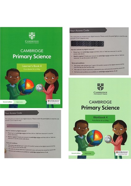 Primary Science 4 Learner's Book + Workbook With Digital Access