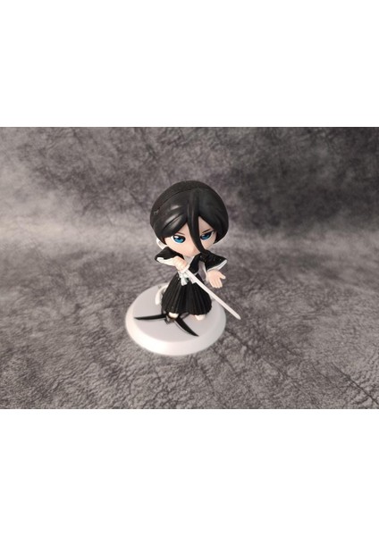 HD Marketim Anime Bleach Rukia Kuchiki 9 cm Karakter Figür Oyuncak Biblo