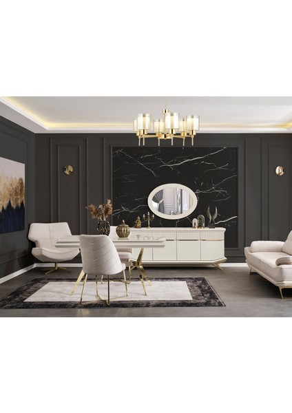 Angel Gold Mdf Yemek Odası Takımı indirimleri