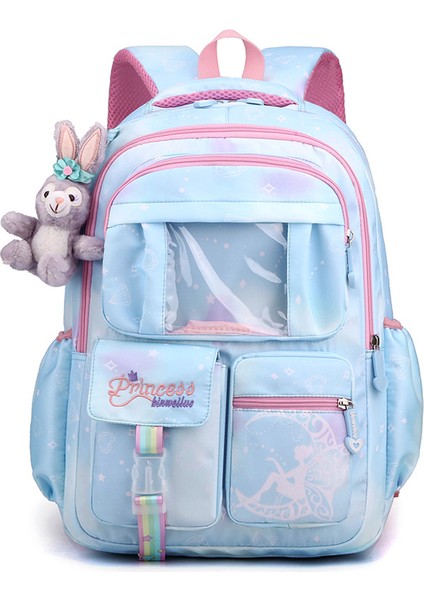 Tatlı Prenses Fan Kişilik Eğilim Moda Karikatür Ilköğretim Okulu Öğrenci Okul Çantası Kadın 1-3 Sınıf Çocuk Sırt Çantası (Yurt Dışından)