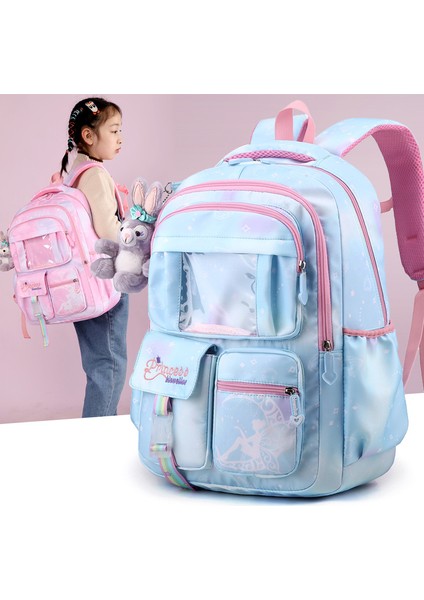 Tatlı Prenses Fan Kişilik Eğilim Moda Karikatür Ilköğretim Okulu Öğrenci Okul Çantası Kadın 1-3 Sınıf Çocuk Sırt Çantası (Yurt Dışından) fırsatları