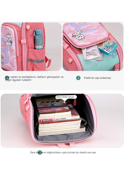 3D Hepsi Bir Arada Havalı Masaj Hava Yastığı Uzay Sırt Çantası Ilkokul Erkekleri Için Kızların Okul Çantası Üzerindeki Yükü Azaltmak Için Çizgi Film Klişeleri (Yurt Dışından) fırsatları