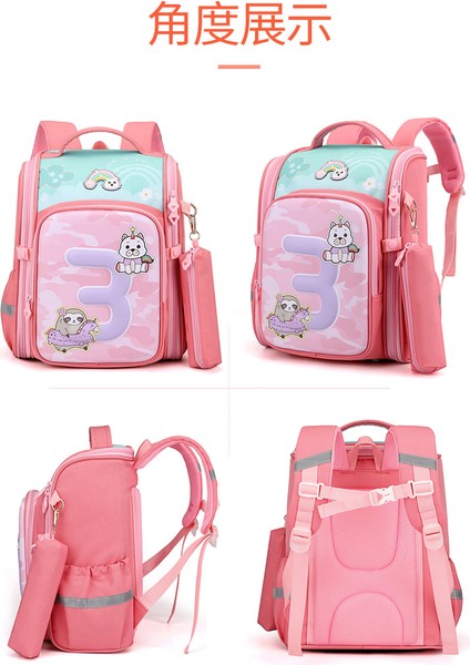 3D Hepsi Bir Arada Havalı Masaj Hava Yastığı Uzay Sırt Çantası Ilkokul Erkekleri Için Kızların Okul Çantası Üzerindeki Yükü Azaltmak Için Çizgi Film Klişeleri (Yurt Dışından) indirimleri