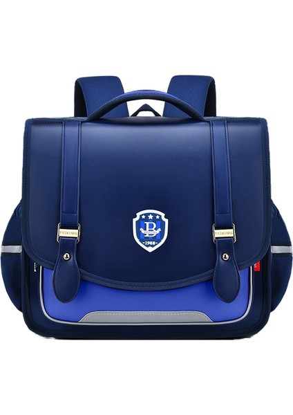 Yatay Okul Çantası Ilkokul Öğrencileri Erkek ve Kız Çocukları 2-4. Sınıflar Için Yükü Azaltan Omurga Koruma Sırt Çantası (Yurt Dışından)