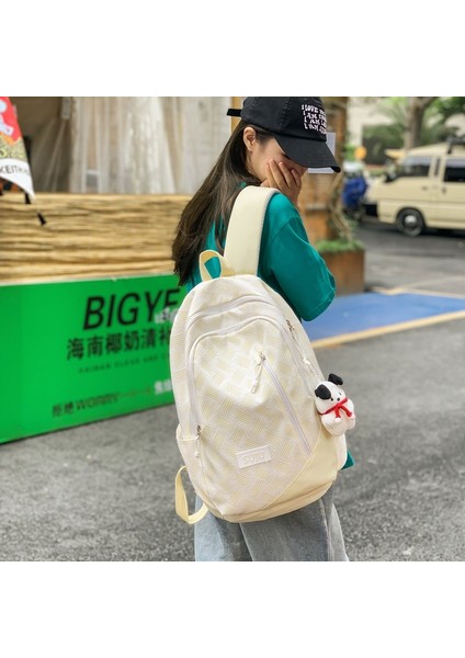 Öğrenci Okul Çantası Moda Ortaokul Kampüsü Sırt Çantası Büyük Kapasiteli Bilgisayar Sırt Çantası (Yurt Dışından) fırsatları