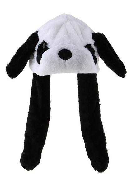 Panda Şapka Kulak Hareketli Atlama Şapka Komik Peluş Peluş Sıcak Şapka Kadın Kızlar (Yurt Dışından) fiyatları
