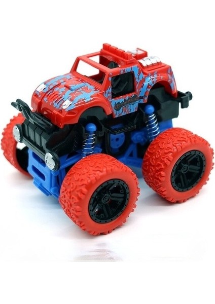Mühendislik Atalet Araba 4WD Off-Road Araç Çocuk Geri Çekilme Araba (Yurt Dışından)