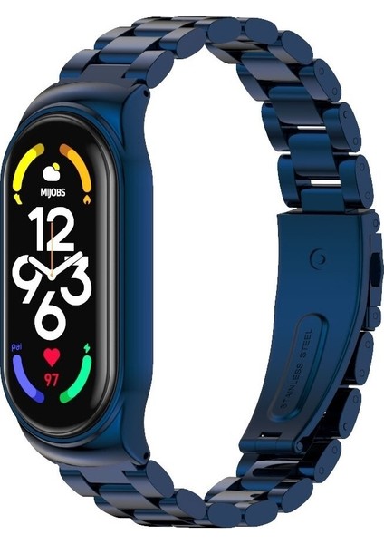 Xiaomi Mi Band 7/7 Nfc Gül Altın Için Cs Paslanmaz Ste Watch Band (Yurt Dışından)