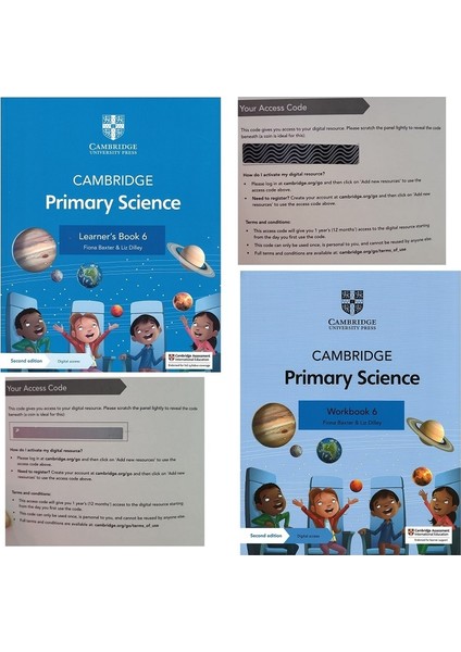 Primary Science 6 Learner's Book + Workbook With Digital Access