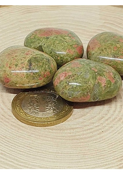 Unakit Taşı Kalp Şekilli (14-16GR)