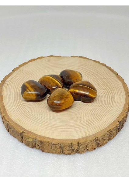 Kaplan Gözü Taşı Kalp Şekilli (14-16GR)