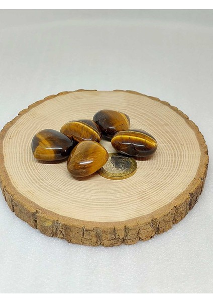 Kaplan Gözü Taşı Kalp Şekilli (14-16GR)