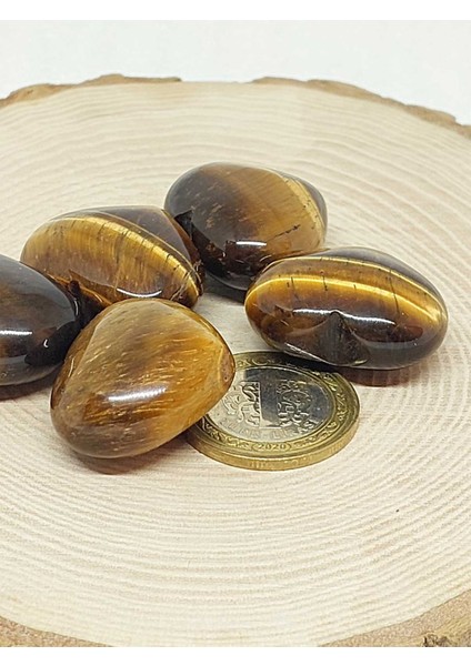 Kaplan Gözü Taşı Kalp Şekilli (14-16GR)