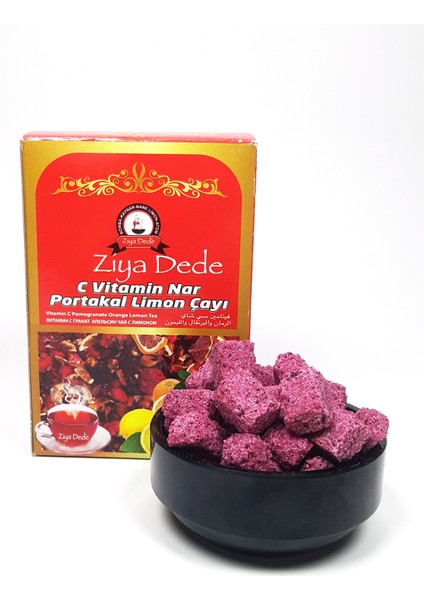 2 Adet Atom C Vitamin Nar Portakal Limon Çay 150 gr