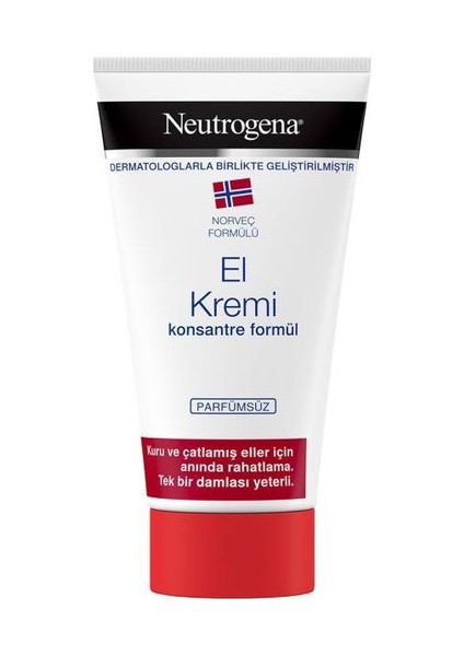 El Kremi Parfümsüz 75 ml