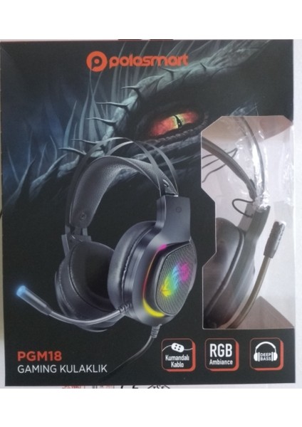 PGM18 Rgb Gamıng Deep Bass Oyuncu Kulaklığı