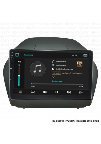 Hyundai İX35 Android 12 Multimedya Carplay 4gb RAM+64GB HDD Navigasyon Ekran