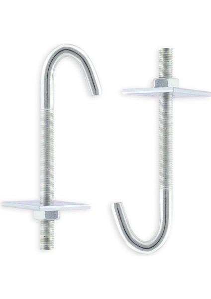 M10*210 J Bolt 18 cm Takım 100 Adet