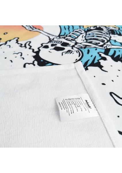 Alaçatı Surfing Plaj Havlusu - Microfiber