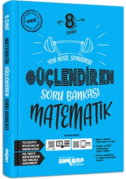 8.Sınıf Güçlendiren Türkçe -Matematik-Fen Bilimleri Soru Bankası fırsatları