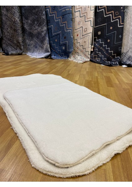 Puffy Collection Yumuşak Pamuk Yıkanabilir Altı Kaymaz Tabanpuffy