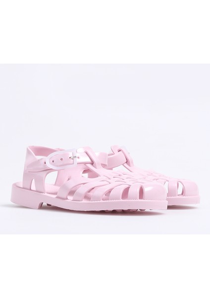 Pembe Kız Çocuk Sandalet
